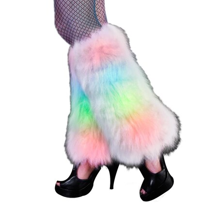 Endless Games Multi Color Lights Burner Furry Leg Warmers EN2797662